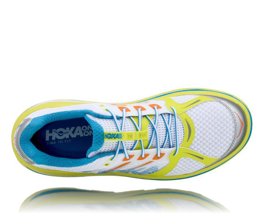 Hoka One One Bondi B Löparskor Herr - Vita - MYVDC-1246